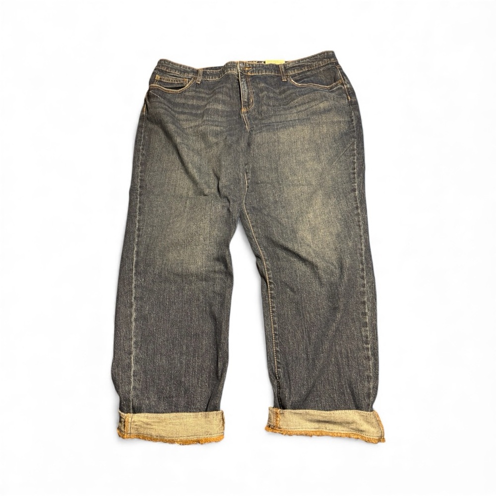 Universal thread cuffed Capri Bf jeansSz 20